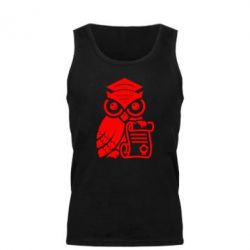 Мужская майка Owl Lawyer - PrintSalon