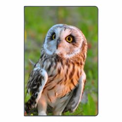 Блокнот з принтом Owl on green field - PrintSalon