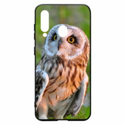Чохол для Samsung A60 Owl on green field - PrintSalon