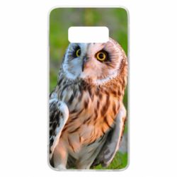 Чохол для Samsung S10e Owl on green field - PrintSalon
