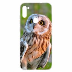 Чохол для Samsung A11 / M11 Owl on green field - PrintSalon