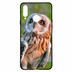 Чохол для Samsung A20s Owl on green field - PrintSalon