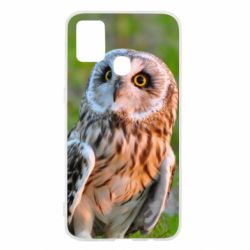 Чохол для Samsung M31 Owl on green field - PrintSalon