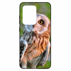 Чохол для Samsung S20 Ultra Owl on green field - PrintSalon