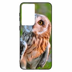 Чохол для Samsung S21 Owl on green field