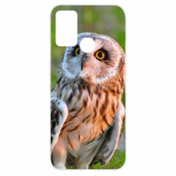 Чохол для Oppo A52 / A72 / A92Owl on green field - PrintSalon
