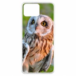 Чохол для Oppo A73Owl on green field-PrintSalon Чохол для Oppo A73Owl on green field