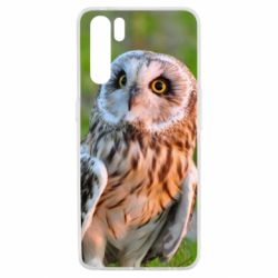 Чохол для Oppo A91 / Reno3Owl on green field - PrintSalon