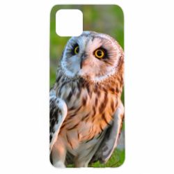 Чохол для Oppo A92sOwl on green field - PrintSalon