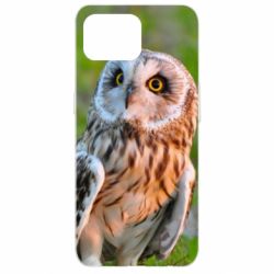 Чохол для Oppo Reno 4 Lite Owl on green field