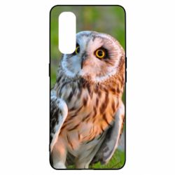 Чохол для Oppo Find X2Owl on green field