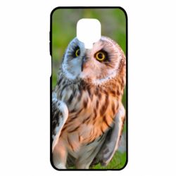Чехол для Xiaomi Redmi Note 9S/9Pro/9Pro Max Owl on green field-PrintSalon Чехол для Xiaomi Redmi Note 9S/9Pro/9Pro Max Owl on green field