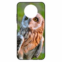 Чохол для Xiaomi Redmi Note 9 5G/Redmi Note 9T Owl on green field - PrintSalon