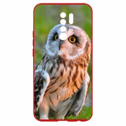 Чехол для Xiaomi Redmi 9 Owl on green field-PrintSalon Чехол для Xiaomi Redmi 9 Owl on green field