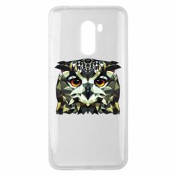 Чехол для Xiaomi Pocophone F1 Owl Vector - PrintSalon