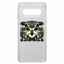 Чехол для Samsung S10+ Owl Vector - PrintSalon