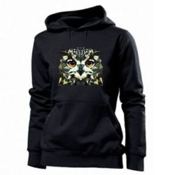Женское худи Owl Vector - PrintSalon