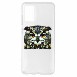 Чехол для Samsung S20+ Owl Vector - PrintSalon