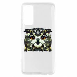 Чехол для Huawei P Smart 2021 Owl Vector - PrintSalon