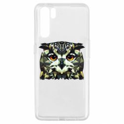 Чехол для Oppo A91/Reno3 Owl Vector - PrintSalon