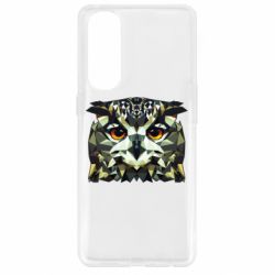 Чехол для Oppo Reno 4 Pro Owl Vector - PrintSalon
