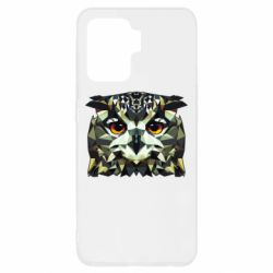 Чехол для Oppo Reno 5 Lite Owl Vector - PrintSalon