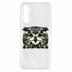 Чехол для Realme 6 Owl Vector - PrintSalon