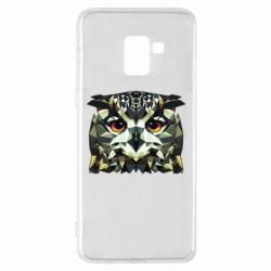 Чехол для Samsung A8+ 2018 Owl Vector - PrintSalon