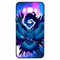 Чохол для Samsung J7 2016 Owl with an arrow in space - PrintSalon