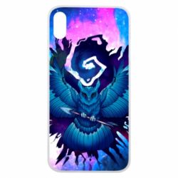 Чохол для iPhone Xs Max Owl with an arrow in space - PrintSalon