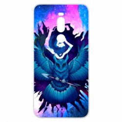 Чохол для Meizu Note 8 Owl with an arrow in space - PrintSalon