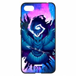 Чохол для Xiaomi Redmi 6A Owl with an arrow in space - PrintSalon