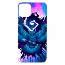 Чохол для iPhone 11 Owl with an arrow in space-PrintSalon Чохол для iPhone 11 Owl with an arrow in space