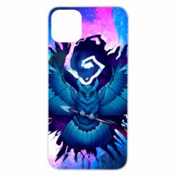 Чехол для iPhone 11 Pro Max Owl with an arrow in space