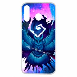 Чохол для Samsung M30 Owl with an arrow in space - PrintSalon