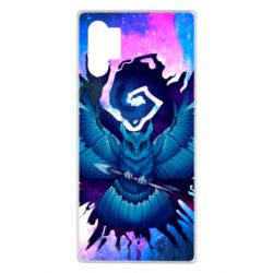 Чохол для Samsung Note 10 Plus Owl with an arrow in space - PrintSalon