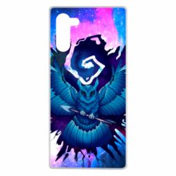 Чохол для Samsung Note 10 Owl with an arrow in space - PrintSalon