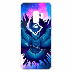 Чохол для Samsung S9 Owl with an arrow in space - PrintSalon