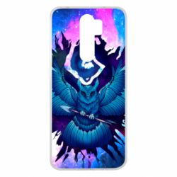 Чехол для Xiaomi Redmi Note 8 Pro Owl with an arrow in space