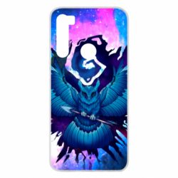 Чохол для Xiaomi Redmi Note 8 Owl with an arrow in space