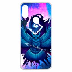Чохол для Xiaomi Redmi Note 7 Owl with an arrow in space - PrintSalon