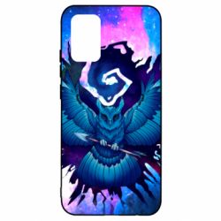 Чехол для Samsung A02s/M02s Owl with an arrow in space
