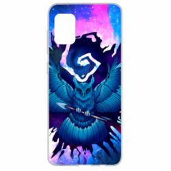 Чохол для Samsung A31 Owl with an arrow in space - PrintSalon