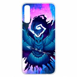 Чохол для Samsung A50 Owl with an arrow in space - PrintSalon