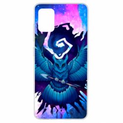 Чохол для Samsung A51 Owl with an arrow in space - PrintSalon