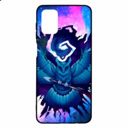 Чохол для Samsung M51 Owl with an arrow in space - PrintSalon