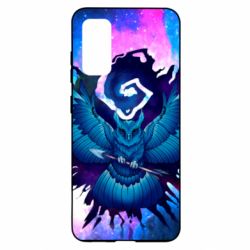 Чохол для Samsung S20 Owl with an arrow in space - PrintSalon