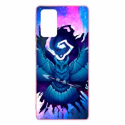 Чохол для Samsung Note 20 Owl with an arrow in space - PrintSalon