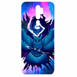 Чохол для Oppo A5/A9 2020 Owl with an arrow in space-PrintSalon Чохол для Oppo A5/A9 2020 Owl with an arrow in space