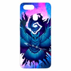 Чохол для Oppo A5s / A12Owl with an arrow in space - PrintSalon